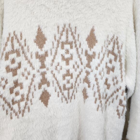 Love Stitch super soft open front southwest pattern cardigan woman's size small - Picture 5 of 10